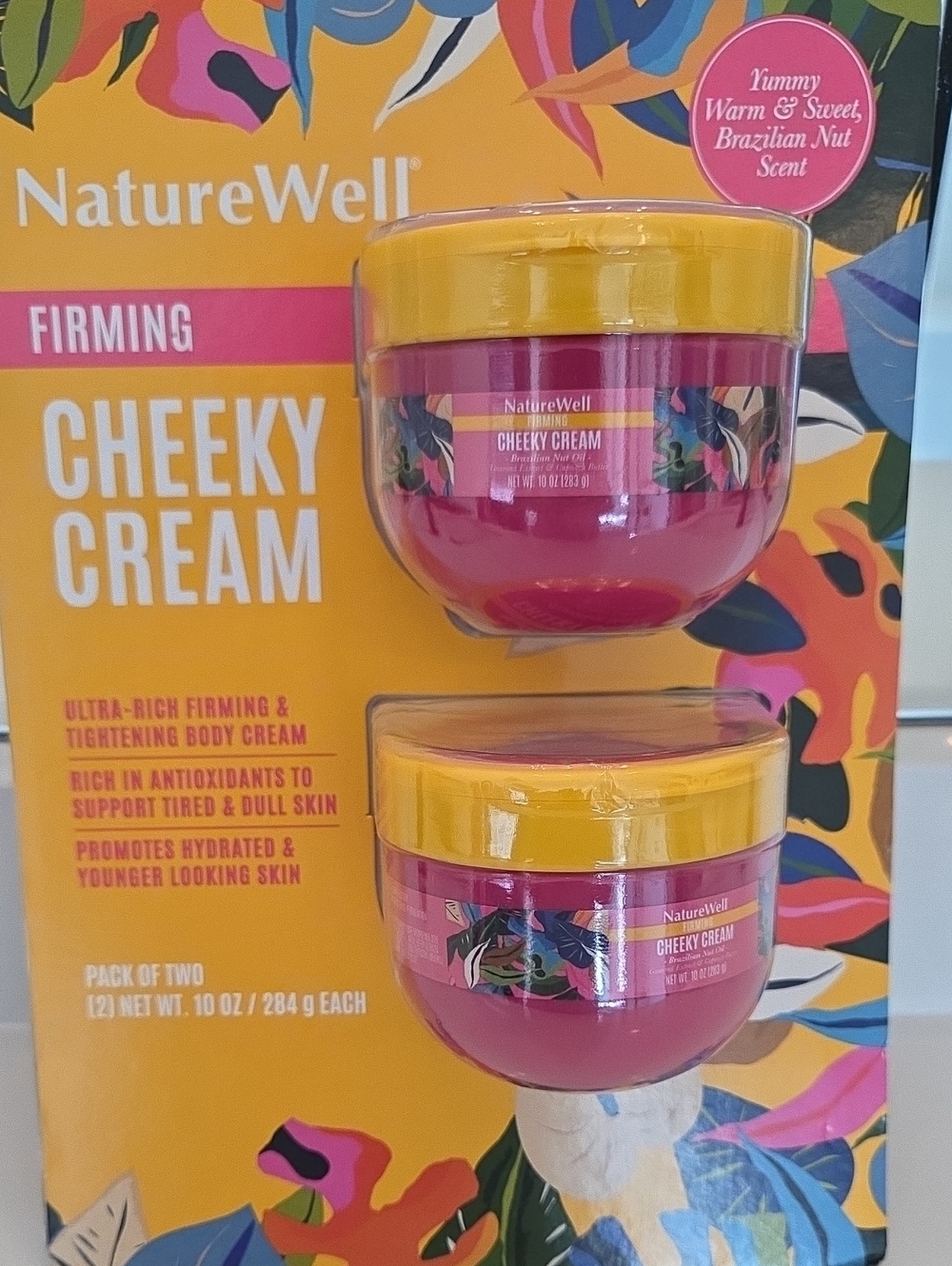 NatureWell Cheeky Cream Firming Body Cream & Body Wash